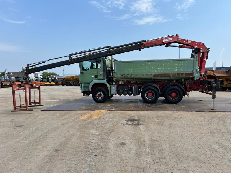 MAN TGA 26.480 tipper + HMF crane - Самосвал, Автоманипулятор: фото 2 MAN TGA 26.480 tipper + HMF crane - Самосвал, Автоманипулятор: фото 2