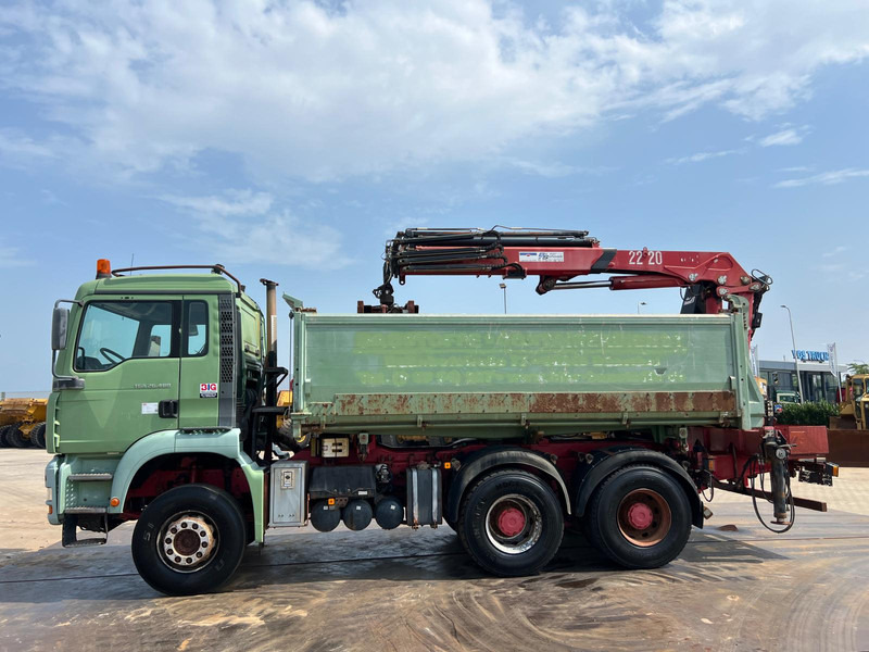 MAN TGA 26.480 tipper + HMF crane - Самосвал, Автоманипулятор: фото 3 MAN TGA 26.480 tipper + HMF crane - Самосвал, Автоманипулятор: фото 3