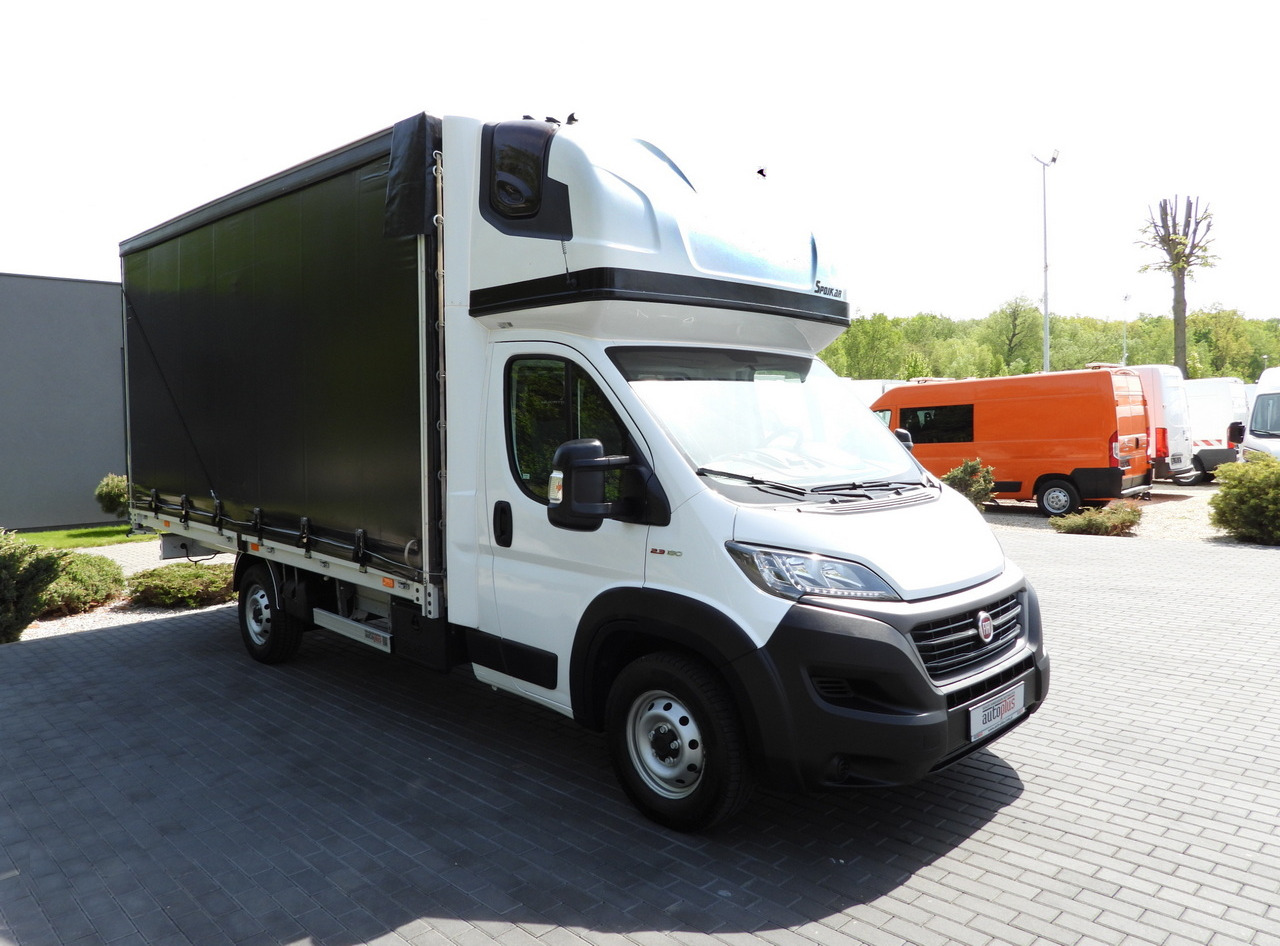 FIAT DUCATO TARPAULIN 10 PALLETS WEBASTO CRUISE CONTROL AIR CONDITIONING LED LIGHTS PNEUMATICS 160HP - Тентованный фургон: фото 4 FIAT DUCATO TARPAULIN 10 PALLETS WEBASTO CRUISE CONTROL AIR CONDITIONING LED LIGHTS PNEUMATICS 160HP - Тентованный фургон: фото 4