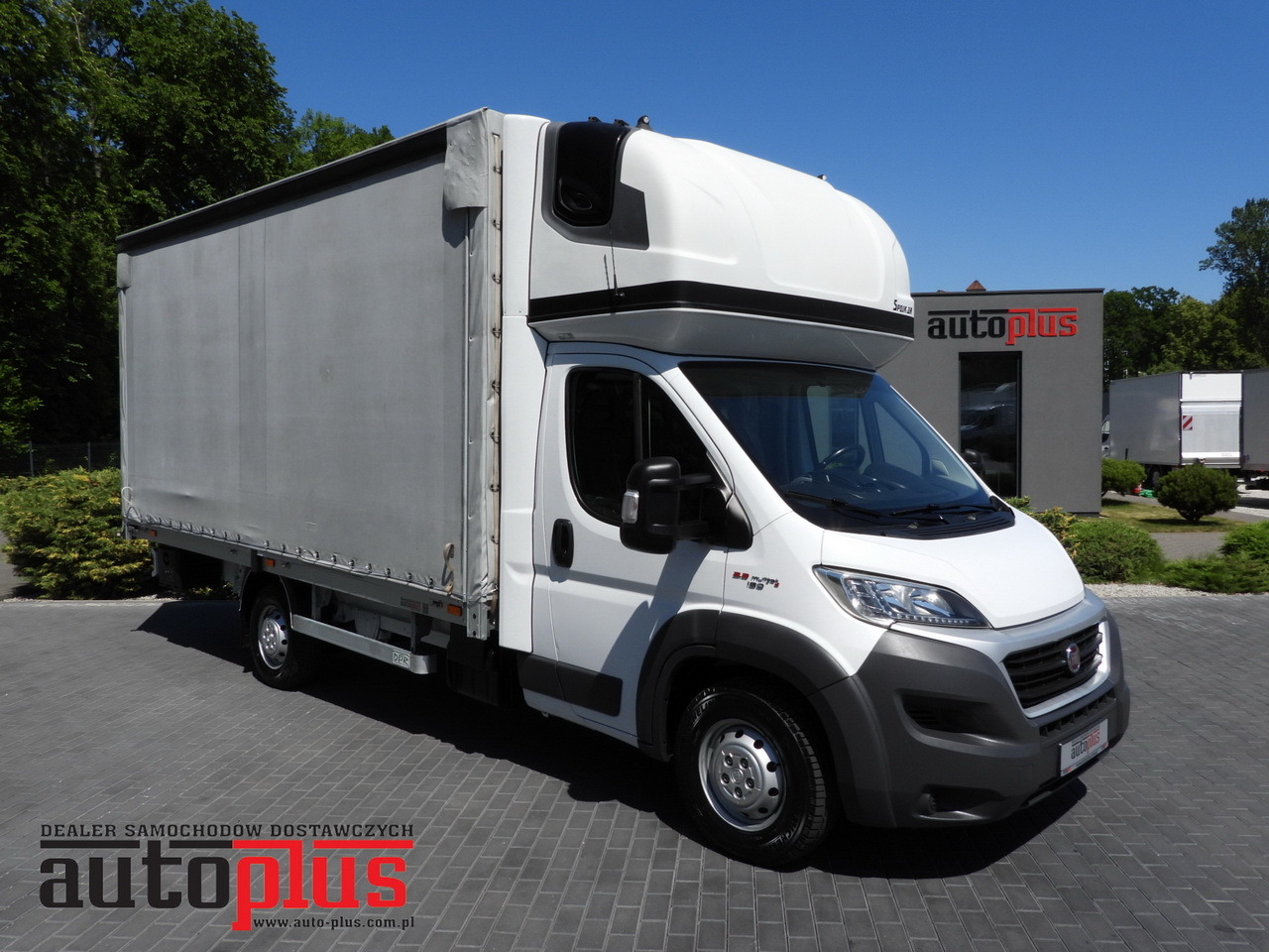 FIAT DUCATO TARPAULIN 10 PALLETS WEBASTO CRUISE CONTROL LED LIGHTS PNEUMATICS AIR CONDITIONING 180HP - Тентованный фургон: фото 1 FIAT DUCATO TARPAULIN 10 PALLETS WEBASTO CRUISE CONTROL LED LIGHTS PNEUMATICS AIR CONDITIONING 180HP - Тентованный фургон: фото 1