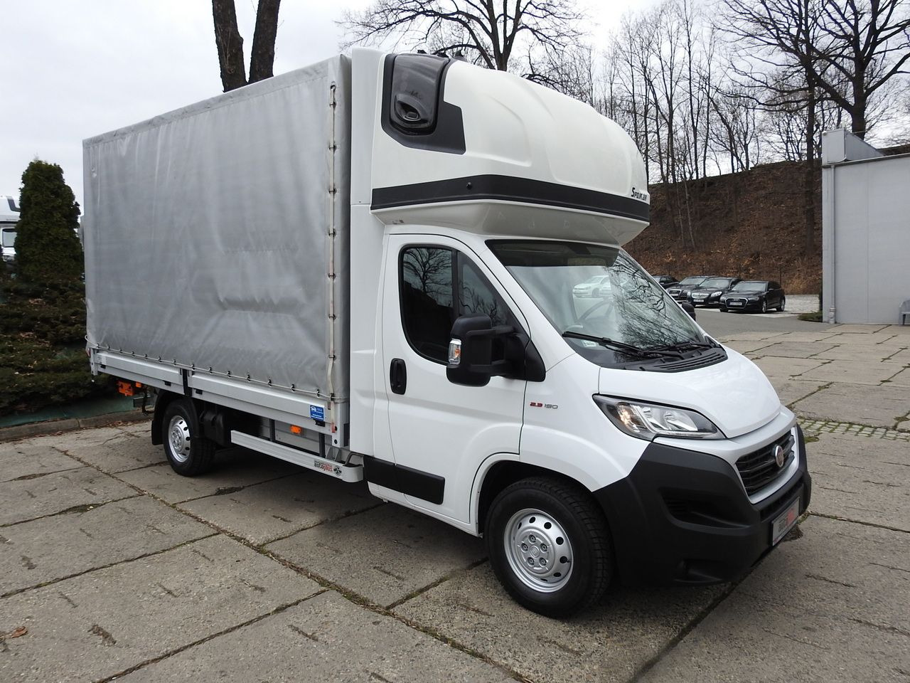 FIAT DUCATO TARPAULIN LIFT 8 PALLETS WEBASTO CRUISE CONTROL AIR CONDITIONING 150HP - Тентованный фургон: фото 4 FIAT DUCATO TARPAULIN LIFT 8 PALLETS WEBASTO CRUISE CONTROL AIR CONDITIONING 150HP - Тентованный фургон: фото 4