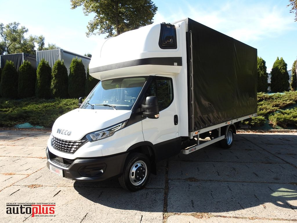 Iveco DAILY 50C18 PRITSCHE PLANE 10 PALETTEN AUFZUG - Тентованный фургон: фото 1 Iveco DAILY 50C18 PRITSCHE PLANE 10 PALETTEN AUFZUG - Тентованный фургон: фото 1
