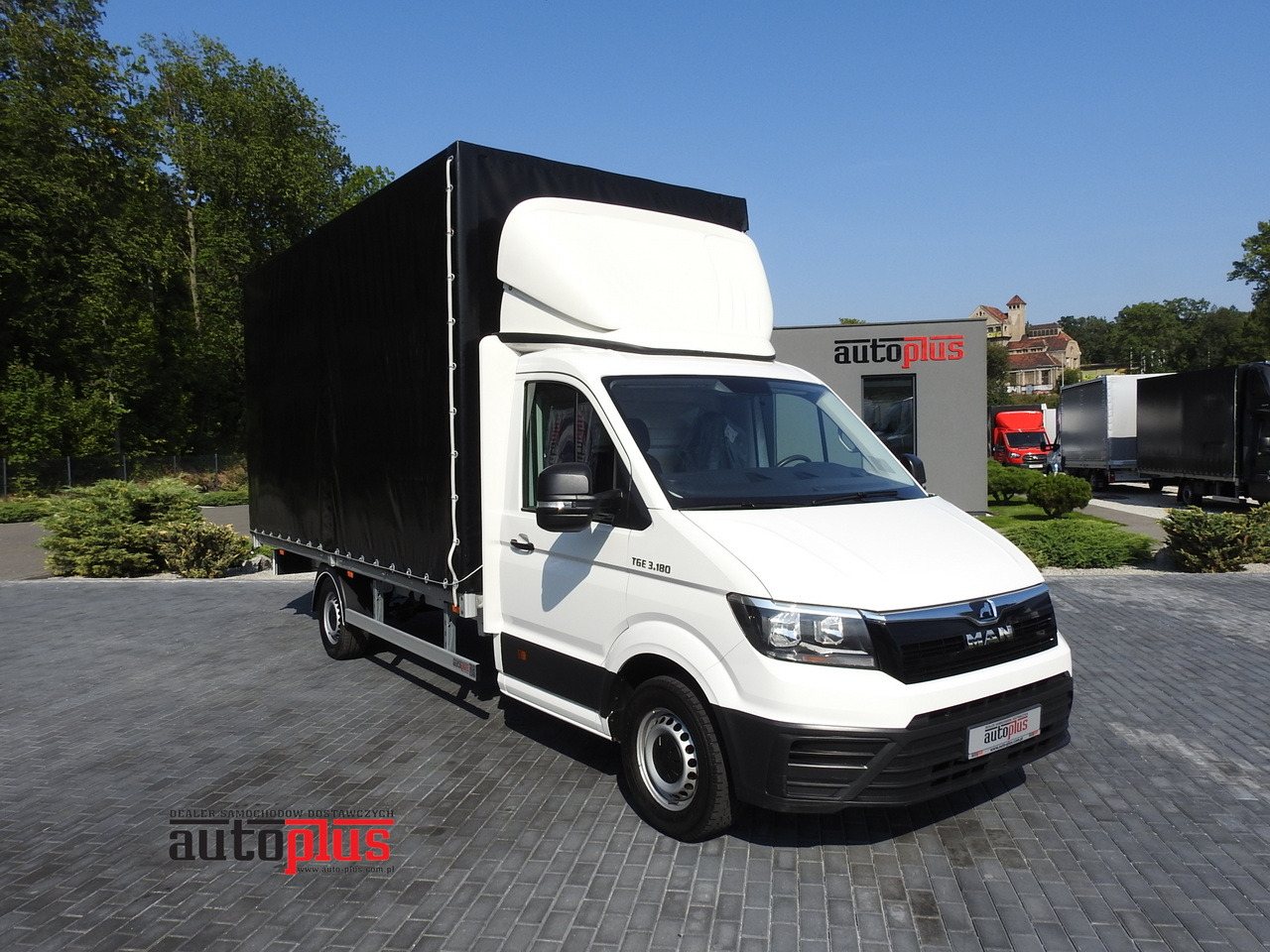 MAN TGE TARPAULIN 10 PALLETS AIR CONDITIONING 180HP - Тентованный фургон: фото 1 MAN TGE TARPAULIN 10 PALLETS AIR CONDITIONING 180HP - Тентованный фургон: фото 1