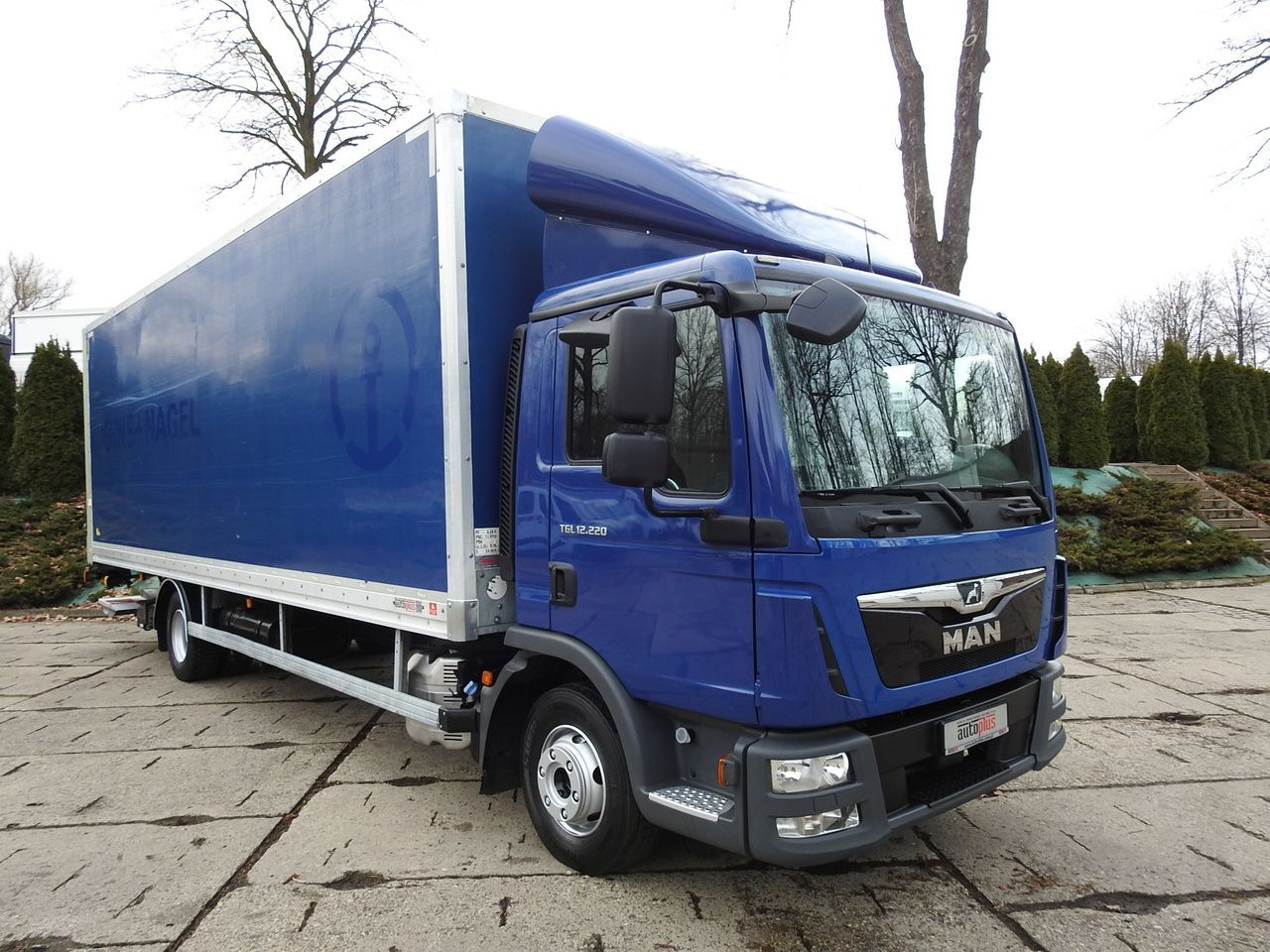 Фургон с закрытым кузовом MAN TGL 12.220 BOX LIFT 18 PALLETS CRUISE CONTROLAIR CONDITIONING PNEUMATICS AUTOMATIC TWIN WHEELS  220HP: фото 21