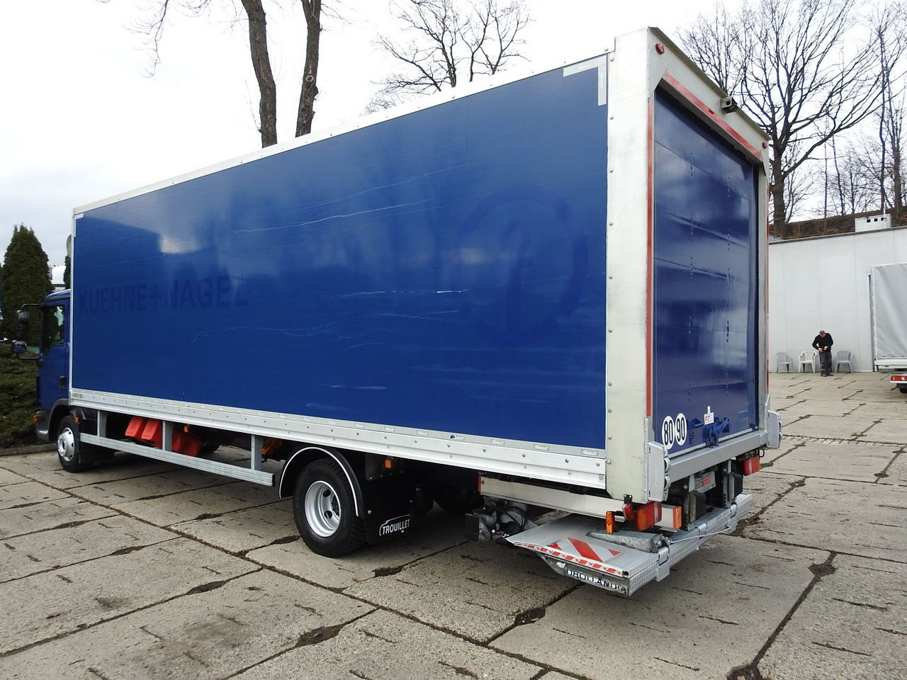 Фургон с закрытым кузовом MAN TGL 12.220 BOX LIFT 18 PALLETS CRUISE CONTROLAIR CONDITIONING PNEUMATICS AUTOMATIC TWIN WHEELS  220HP: фото 9
