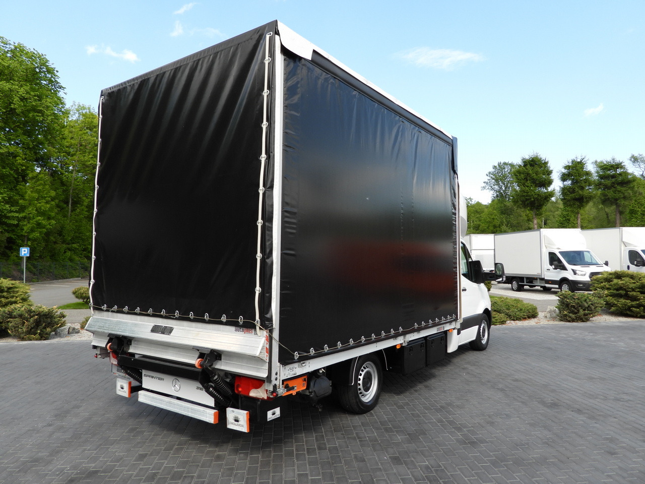 MERCEDES SPRINTER 316 TARPAULIN LIFT 10 PALLETS WEBASTO CRUISE CONTROL PNEUMATICS AIR CONDITIONING 160HP - Тентованный фургон: фото 3 MERCEDES SPRINTER 316 TARPAULIN LIFT 10 PALLETS WEBASTO CRUISE CONTROL PNEUMATICS AIR CONDITIONING 160HP - Тентованный фургон: фото 3