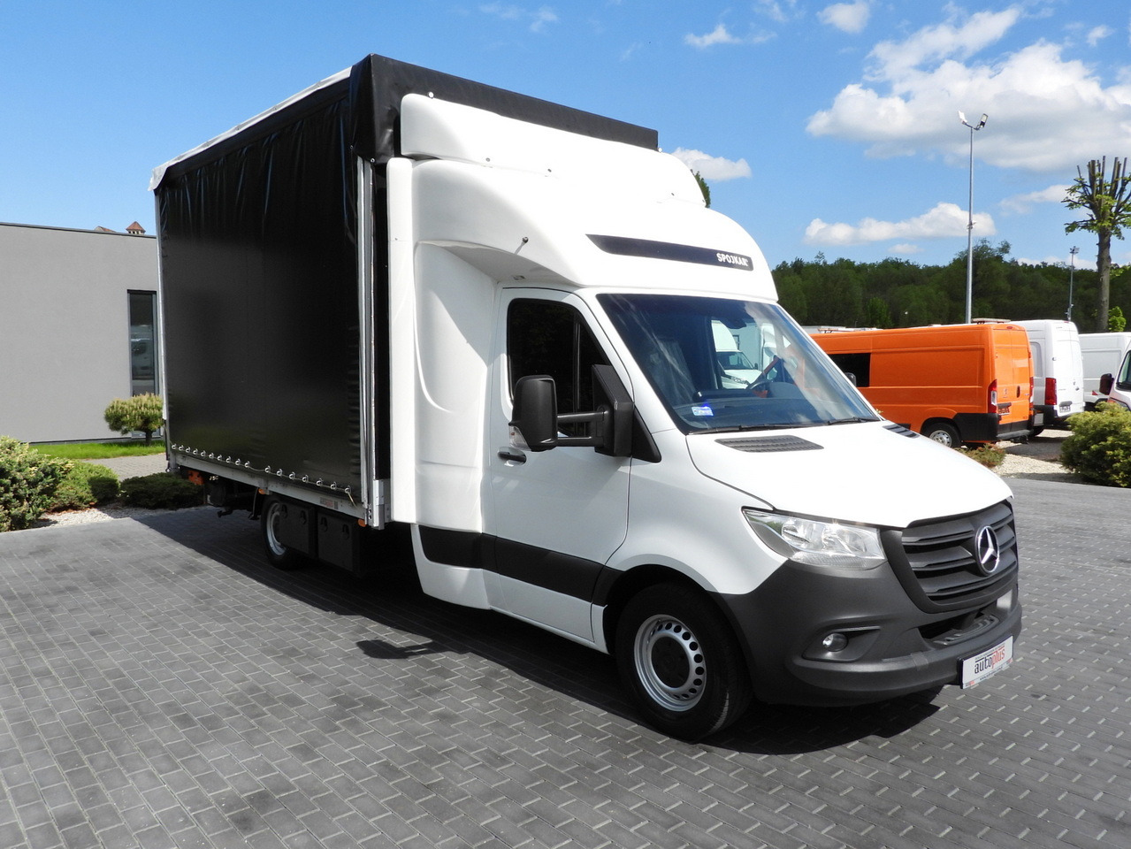 MERCEDES SPRINTER 316 TARPAULIN LIFT 10 PALLETS WEBASTO CRUISE CONTROL PNEUMATICS AIR CONDITIONING 160HP - Тентованный фургон: фото 4 MERCEDES SPRINTER 316 TARPAULIN LIFT 10 PALLETS WEBASTO CRUISE CONTROL PNEUMATICS AIR CONDITIONING 160HP - Тентованный фургон: фото 4