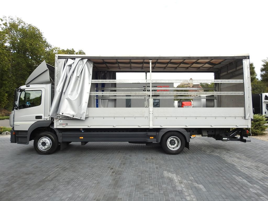 Тентованный грузовик Mercedes-Benz ATEGO 1221 PRITSCHE PLANE AUFZUG 16 PALETTEN: фото 8
