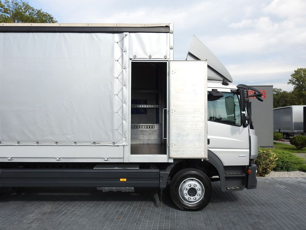 Тентованный грузовик Mercedes-Benz ATEGO 1221 PRITSCHE PLANE AUFZUG 16 PALETTEN: фото 15