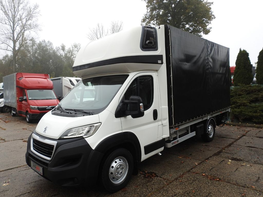 Тентованный фургон Peugeot BOXER PRITSCHE PLANE 8 PALLETS WEBASTO  A/C: фото 6