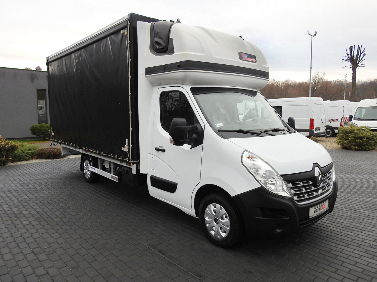 RENAULT MASTER TARPAULIN 10 PALLETS WEBASTO CRUISE CONTROL AIR CONDITIONING 170HP - Тентованный фургон: фото 4 RENAULT MASTER TARPAULIN 10 PALLETS WEBASTO CRUISE CONTROL AIR CONDITIONING 170HP - Тентованный фургон: фото 4