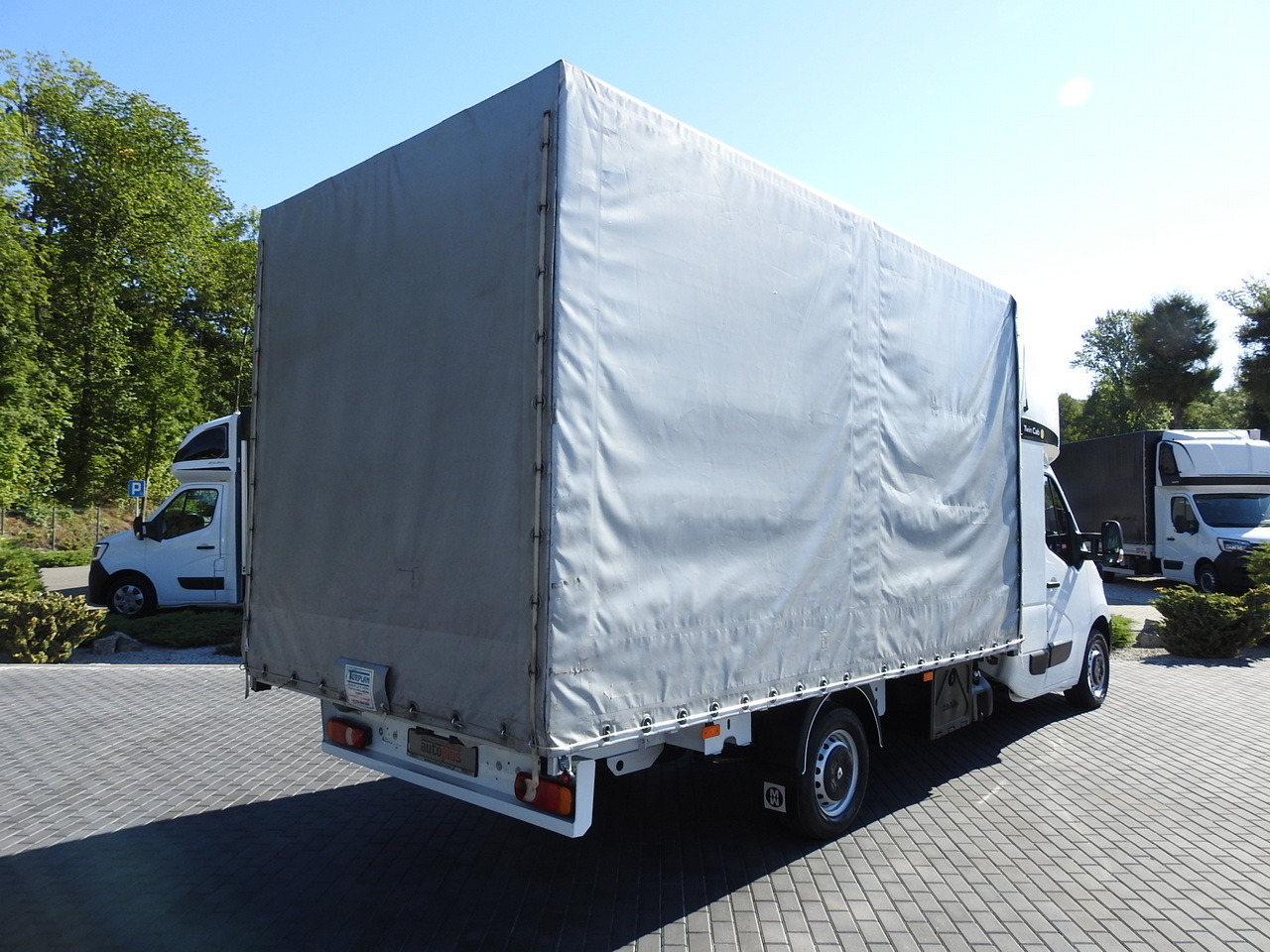 RENAULT MASTER TARPAULIN 8 PALLETS WEBASTO CRUISE CONTROL AIR CONDITIONING PNEUMATICS 170HP - Тентованный фургон: фото 3 RENAULT MASTER TARPAULIN 8 PALLETS WEBASTO CRUISE CONTROL AIR CONDITIONING PNEUMATICS 170HP - Тентованный фургон: фото 3