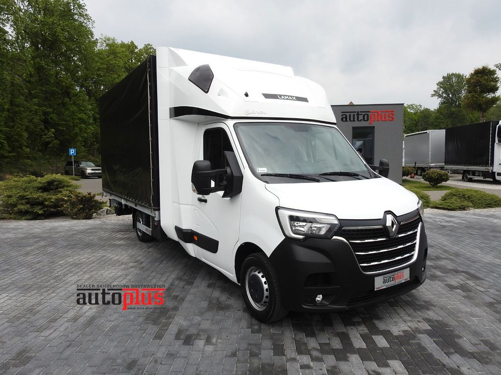 Renault MASTER PRITSCHE PLANE 10 PALETTEN WEBASTO A/C - Тентованный фургон, Грузопассажирский фургон: фото 1 Renault MASTER PRITSCHE PLANE 10 PALETTEN WEBASTO A/C - Тентованный фургон, Грузопассажирский фургон: фото 1