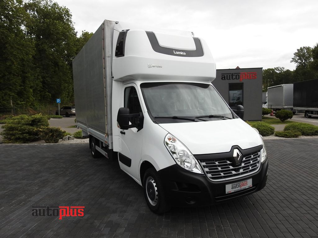 Renault MASTER PRITSCHE PLANE 10 PALETTEN WEBASTO - Тентованный фургон: фото 1 Renault MASTER PRITSCHE PLANE 10 PALETTEN WEBASTO - Тентованный фургон: фото 1