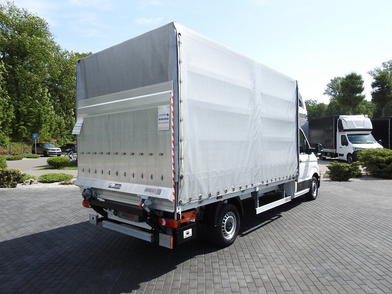 VOLKSWAGEN CRAFTER TARPAULIN LIFT 8 PALLETS WEBASTO CRUISE CONTROL  180HP - Тентованный фургон: фото 3 VOLKSWAGEN CRAFTER TARPAULIN LIFT 8 PALLETS WEBASTO CRUISE CONTROL  180HP - Тентованный фургон: фото 3