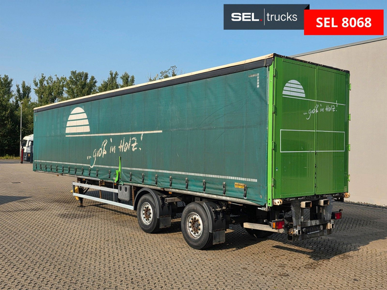 Ackermann PS-F18/13.6 EZG SPS / LENKACHSE - Тентованный полуприцеп: фото 1 Ackermann PS-F18/13.6 EZG SPS / LENKACHSE - Тентованный полуприцеп: фото 1