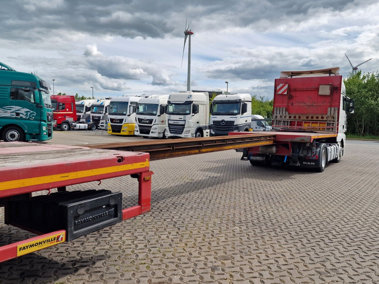 Низкорамный полуприцеп Faymonville F-S43-1BGA / Teleskop: фото 10 Низкорамный полуприцеп Faymonville F-S43-1BGA / Teleskop: фото 10