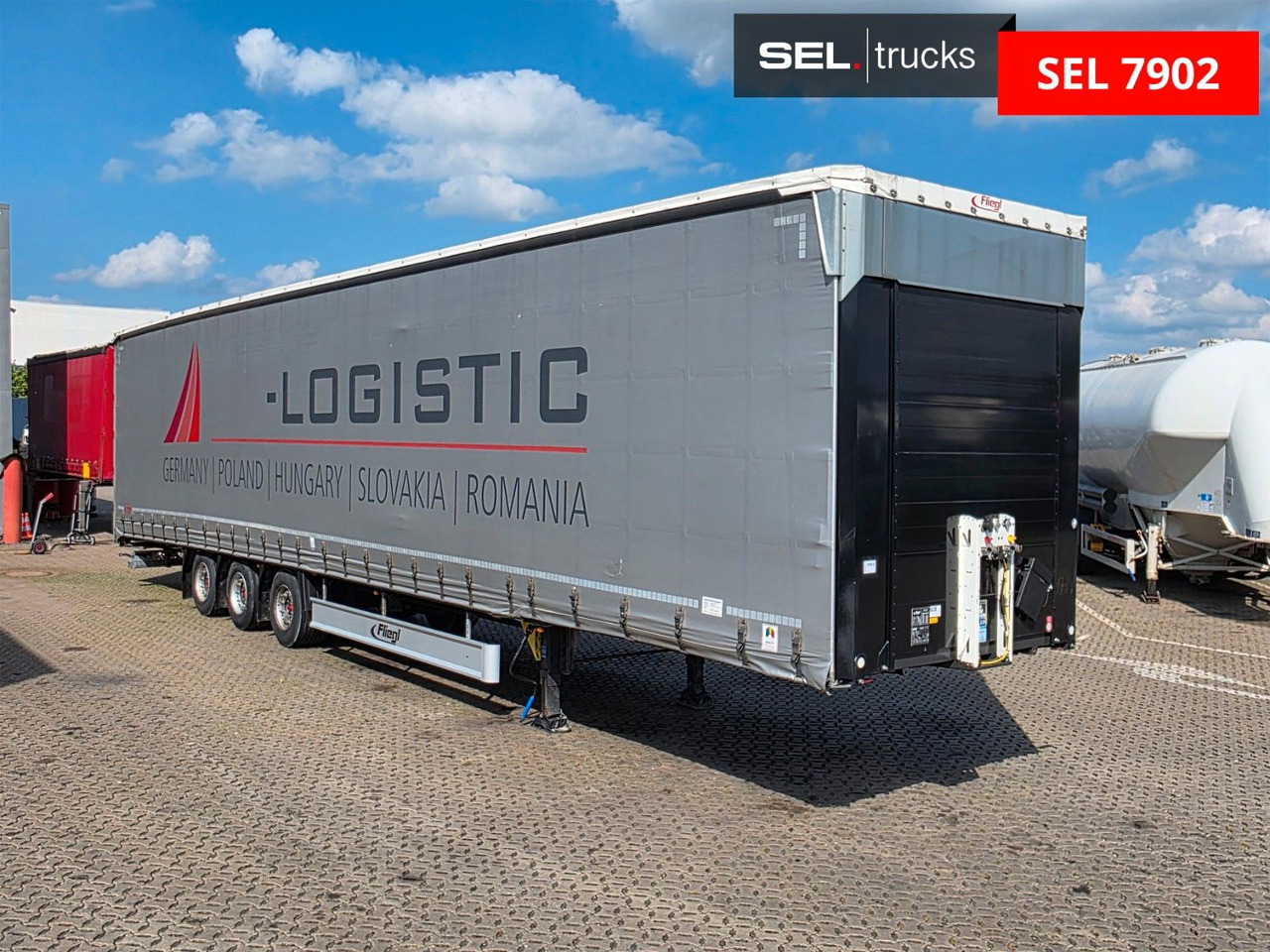 Fliegl SDS 390 X-tra Long / Mega / Long Trailer - Тентованный полуприцеп: фото 3 Fliegl SDS 390 X-tra Long / Mega / Long Trailer - Тентованный полуприцеп: фото 3