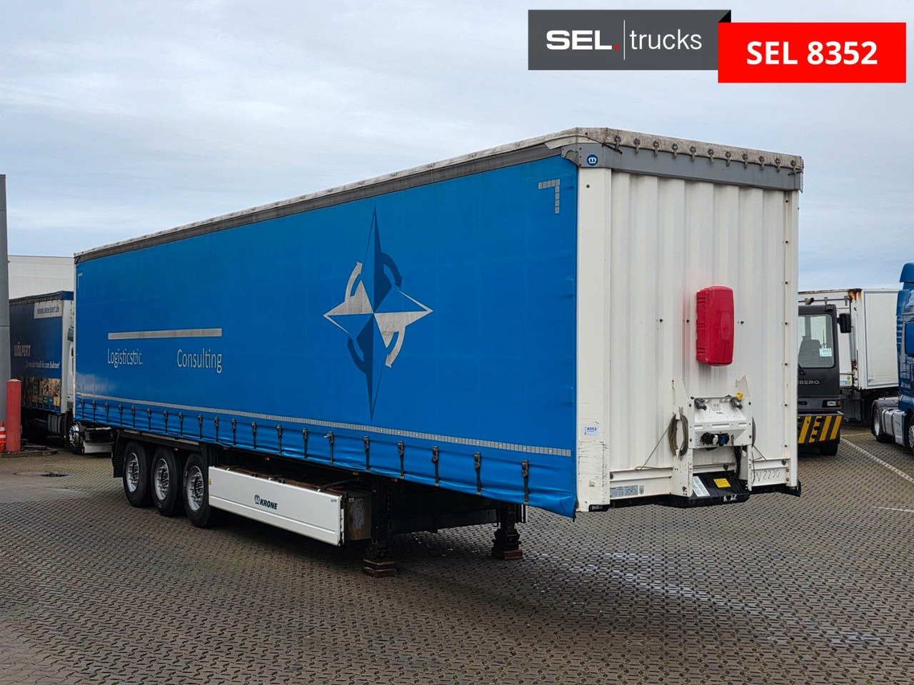 Krone SD / EDSCHA / 2 Liftachsen - Тентованный полуприцеп: фото 3 Krone SD / EDSCHA / 2 Liftachsen - Тентованный полуприцеп: фото 3