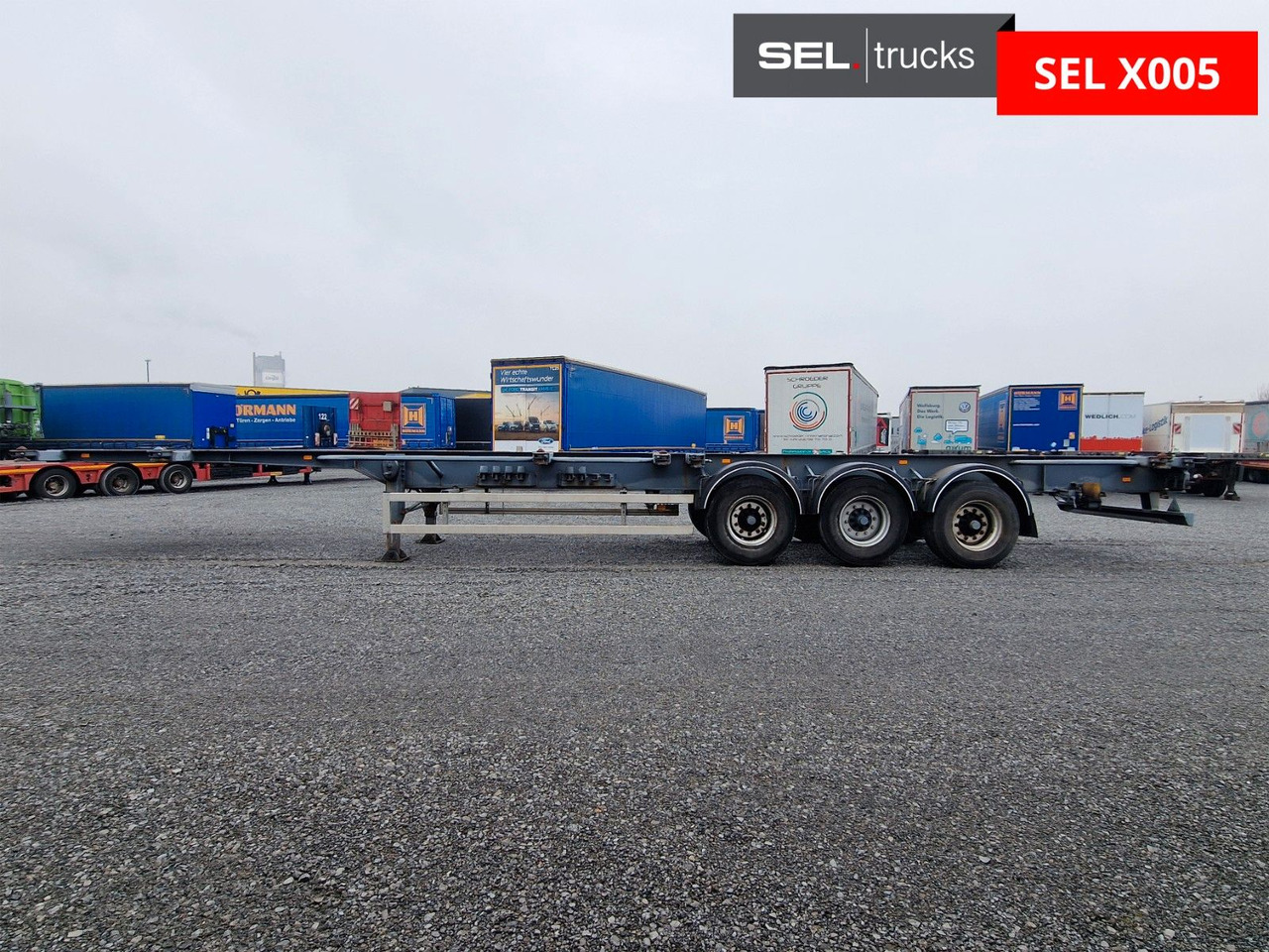 Krone SDC 24 Containerchassie - Полуприцеп-контейнеровоз/ Сменный кузов: фото 5 Krone SDC 24 Containerchassie - Полуприцеп-контейнеровоз/ Сменный кузов: фото 5