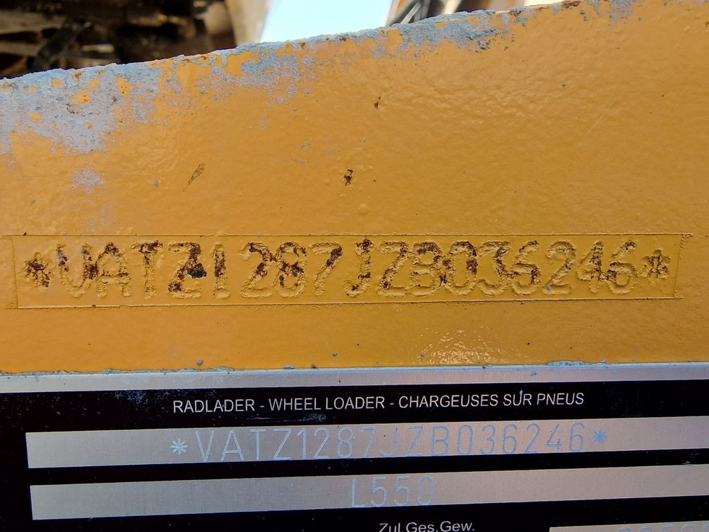 Колёсный погрузчик Liebherr L 550 / 2014 / 9.783 h: фото 29