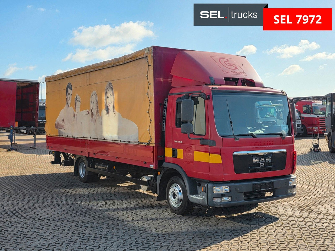 MAN TGL 8.180 4X2 BL / Ladebordwand / Rückfahrkamera - Тентованный фургон: фото 3 MAN TGL 8.180 4X2 BL / Ladebordwand / Rückfahrkamera - Тентованный фургон: фото 3