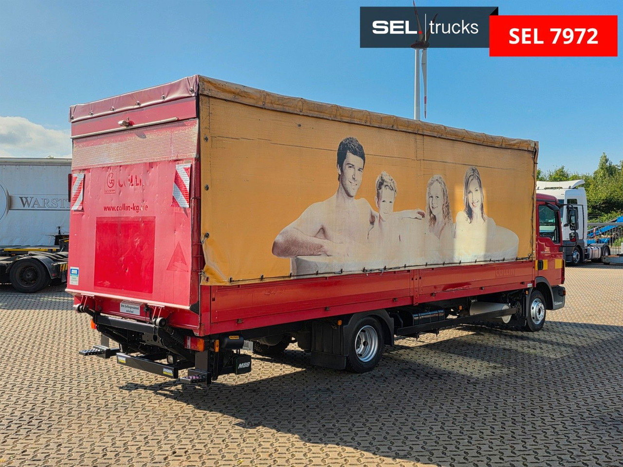 MAN TGL 8.180 4X2 BL / Ladebordwand / Rückfahrkamera - Тентованный фургон: фото 5 MAN TGL 8.180 4X2 BL / Ladebordwand / Rückfahrkamera - Тентованный фургон: фото 5