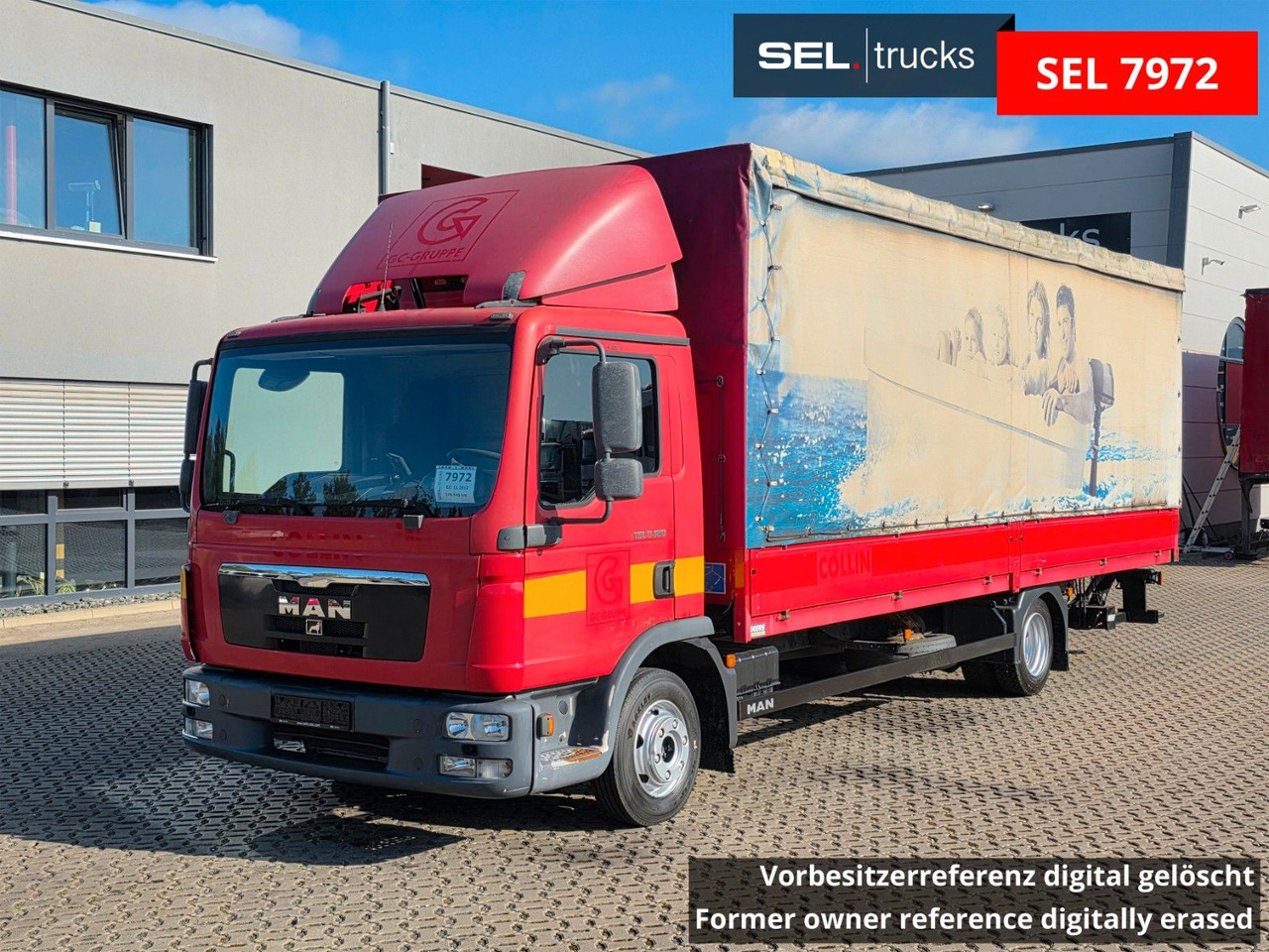 MAN TGL 8.180 4X2 BL / Ladebordwand / Rückfahrkamera - Тентованный фургон: фото 1 MAN TGL 8.180 4X2 BL / Ladebordwand / Rückfahrkamera - Тентованный фургон: фото 1