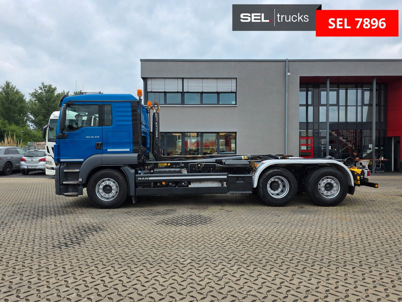Крюковой мультилифт MAN TGS 26.470 6X2-4 BL / Intarder / Lenkachse / 6D: фото 8