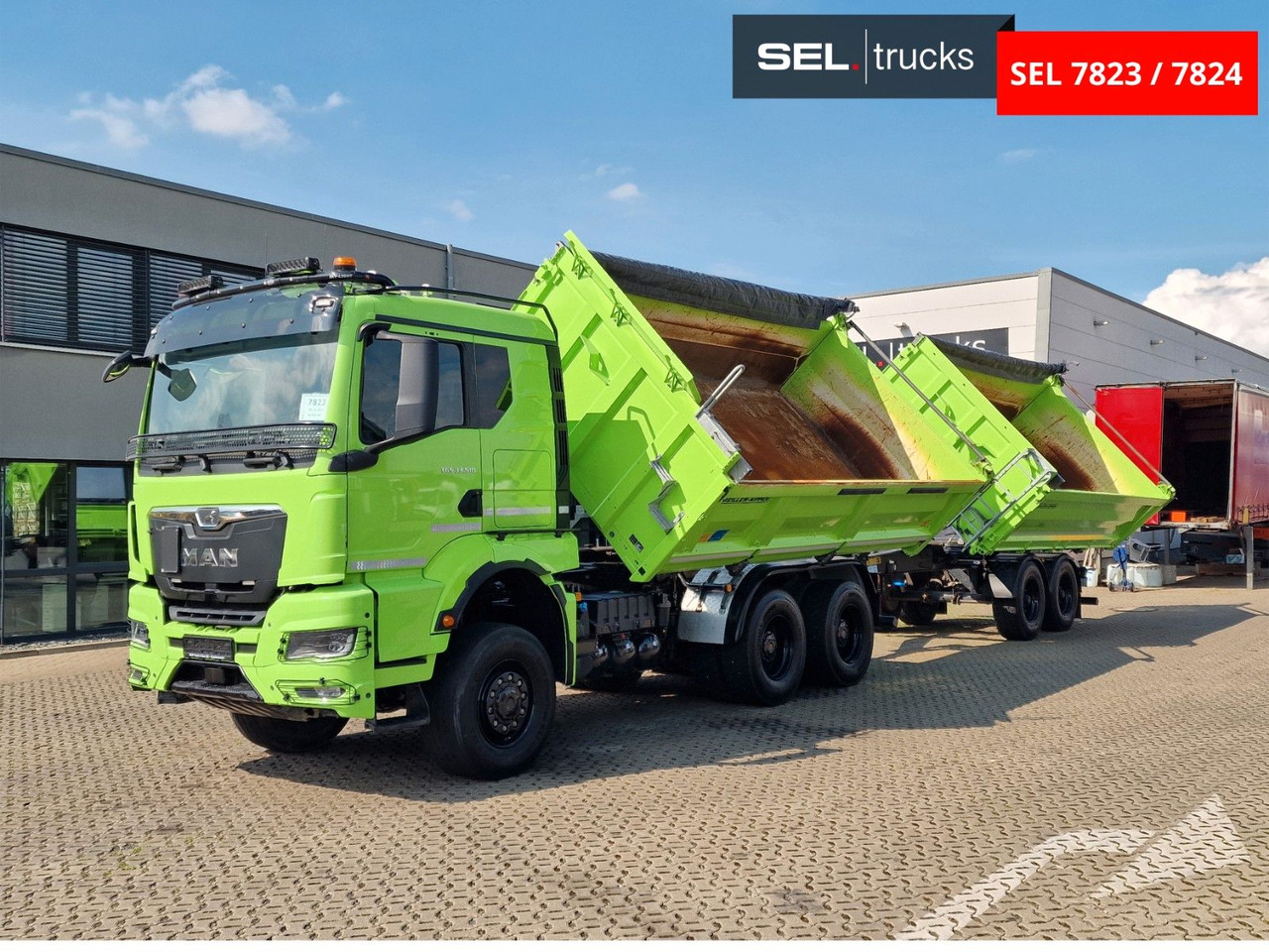 MAN TGS 33.510 6x6 BL CH /Dreiseitenkipper /6x6 / 6D - Самосвал: фото 1 MAN TGS 33.510 6x6 BL CH /Dreiseitenkipper /6x6 / 6D - Самосвал: фото 1