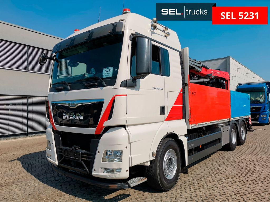 MAN TGX 26.440 6X2-4 BL /Fassi /Lenkachse /Intarder MAN TGX 26.440 6X2-4 BL /Fassi /Lenkachse /Intarder - Автоманипулятор: фото 1 MAN TGX 26.440 6X2-4 BL /Fassi /Lenkachse /Intarder MAN TGX 26.440 6X2-4 BL /Fassi /Lenkachse /Intarder - Автоманипулятор: фото 1