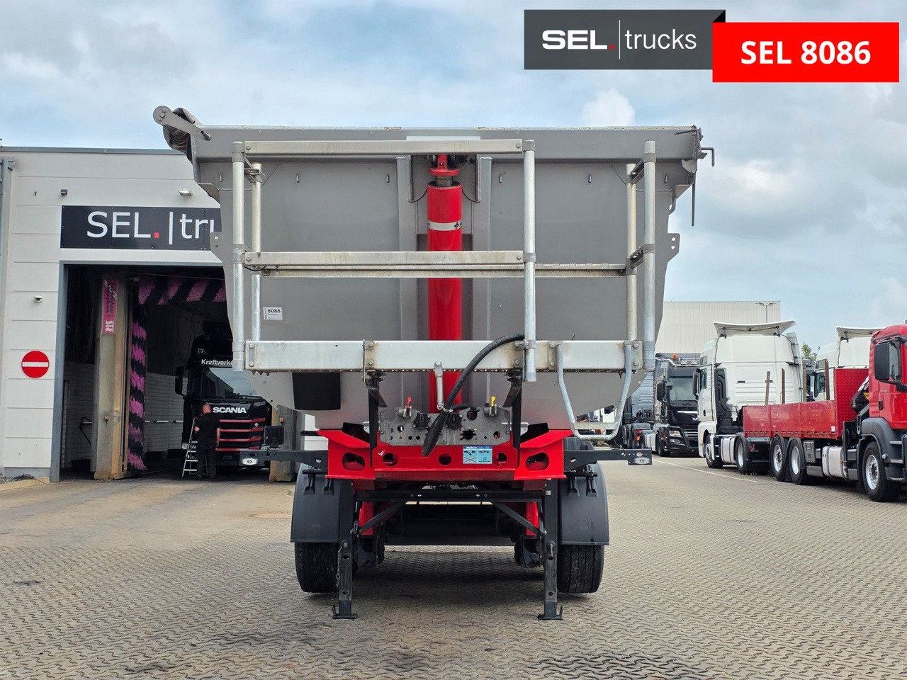 Meiller KISA3 / Alu-Felgen / Liftachse - Самосвальный полуприцеп: фото 2 Meiller KISA3 / Alu-Felgen / Liftachse - Самосвальный полуприцеп: фото 2