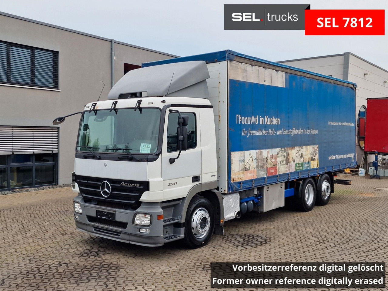 Mercedes-Benz Actros 2541 / Lenkachse / Liftachse / V6 - Тентованный грузовик: фото 1 Mercedes-Benz Actros 2541 / Lenkachse / Liftachse / V6 - Тентованный грузовик: фото 1