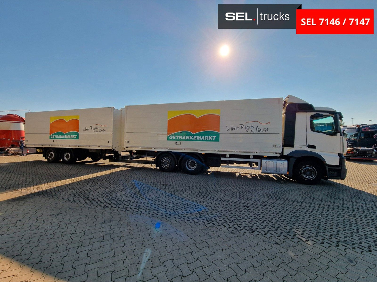 Mercedes-Benz Actros 2543 / Retarder / Lenkachse / Liftachse - Грузовик для перевозки напитков: фото 4 Mercedes-Benz Actros 2543 / Retarder / Lenkachse / Liftachse - Грузовик для перевозки напитков: фото 4