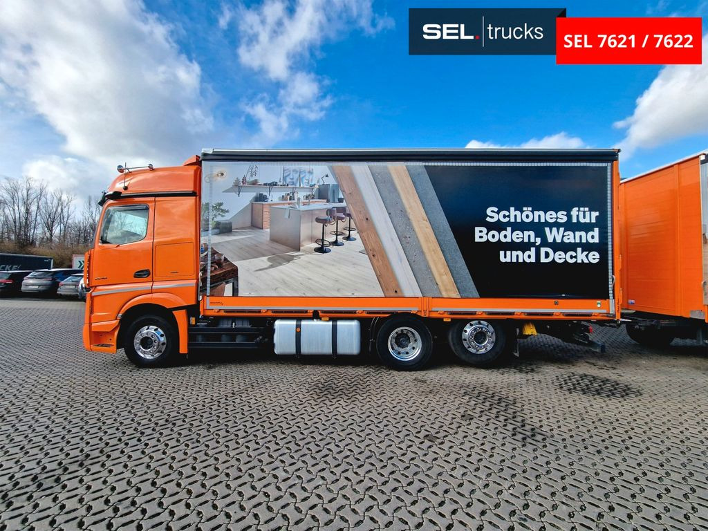 Тентованный грузовик Mercedes-Benz Actros 2548 / Retarder / Aluklappen / Euro 6E: фото 9