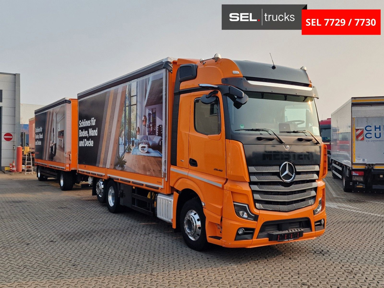 Mercedes-Benz Actros 2548 / Retarder / Euro 6E / Aluklappen - Тентованный грузовик: фото 3 Mercedes-Benz Actros 2548 / Retarder / Euro 6E / Aluklappen - Тентованный грузовик: фото 3