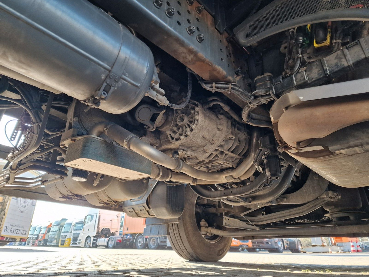 Тентованный грузовик Mercedes-Benz Actros 2548 / Retarder / Euro 6E / Aluklappen: фото 12