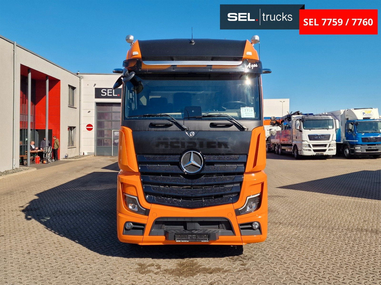 Mercedes-Benz Actros 2548 / Retarder / Euro 6E / Aluklappen - Тентованный грузовик: фото 2 Mercedes-Benz Actros 2548 / Retarder / Euro 6E / Aluklappen - Тентованный грузовик: фото 2