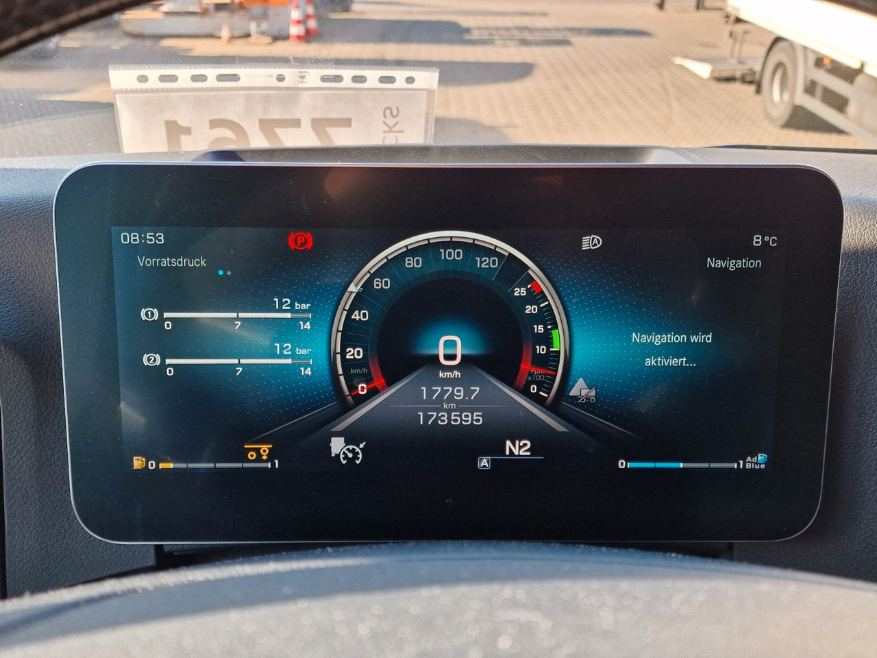 Тентованный грузовик Mercedes-Benz Actros 2548 / Retarder / Euro 6E / Aluklappen: фото 23