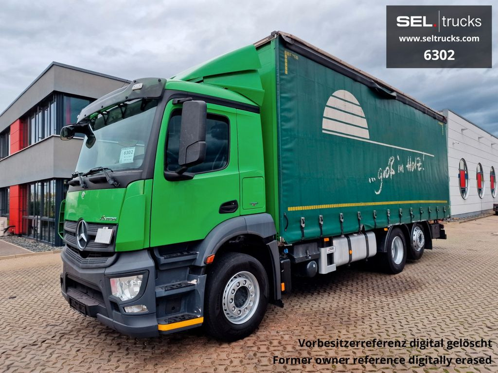 Mercedes-Benz Antos 2536 L / LENKACHSE / STERZANTE - Тентованный грузовик: фото 1 Mercedes-Benz Antos 2536 L / LENKACHSE / STERZANTE - Тентованный грузовик: фото 1