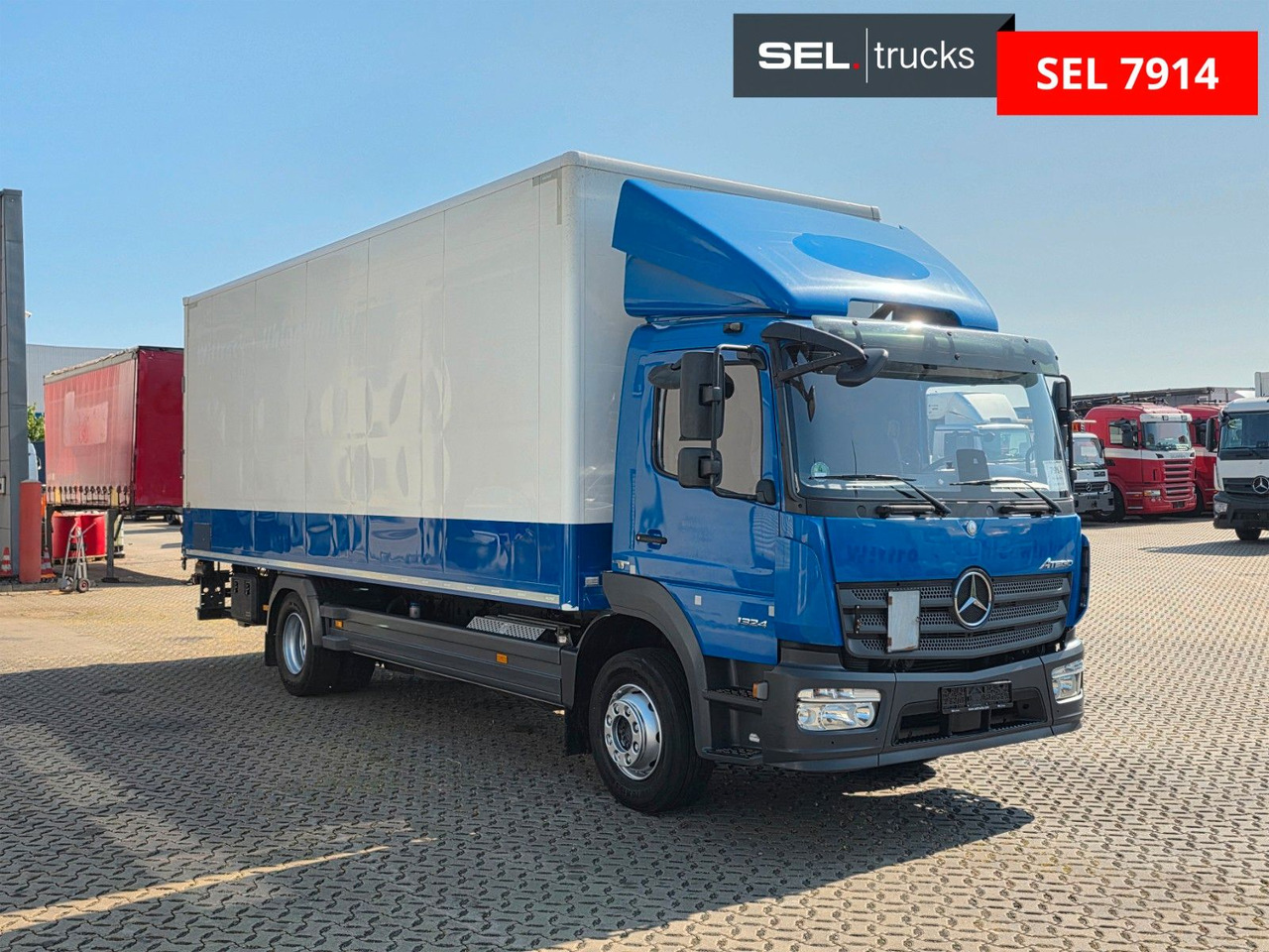 Mercedes-Benz Atego 1324 / Ladebordwand - Грузовик с закрытым кузовом: фото 3 Mercedes-Benz Atego 1324 / Ladebordwand - Грузовик с закрытым кузовом: фото 3