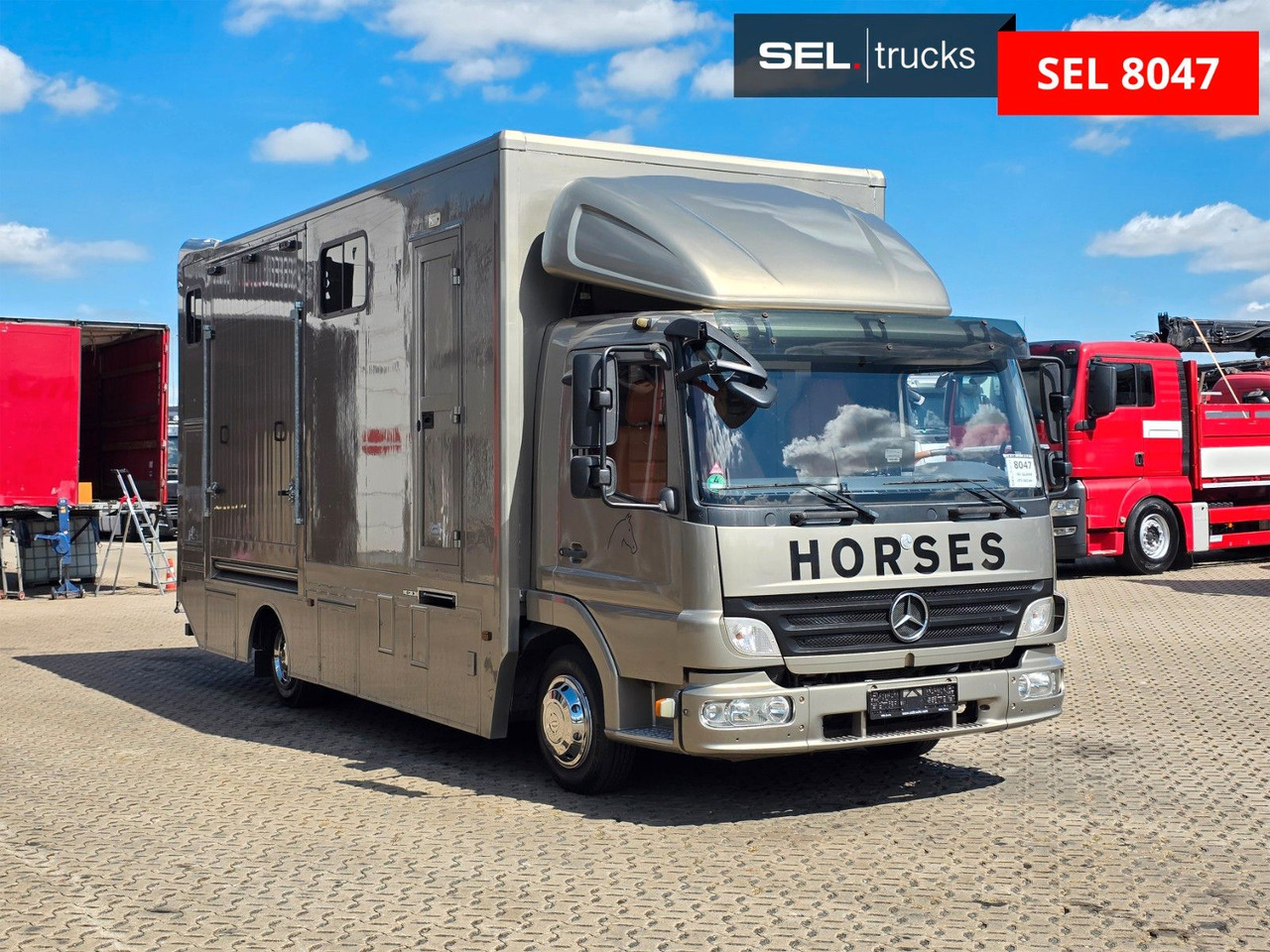 Mercedes-Benz Atego 818L - Грузовик для перевозки животных: фото 3 Mercedes-Benz Atego 818L - Грузовик для перевозки животных: фото 3