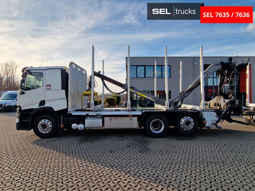 Лесовоз, Автоманипулятор Renault T 520 / Alu-Felgen / Euro 6D / Liftachse: фото 9