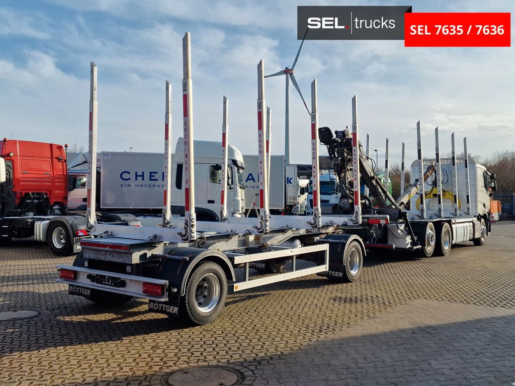 Лесовоз, Автоманипулятор Renault T 520 / Alu-Felgen / Euro 6D / Liftachse: фото 6