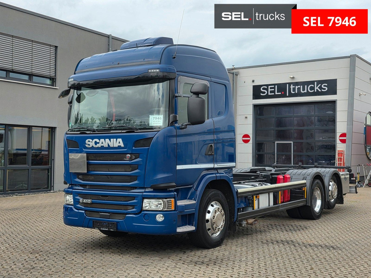Scania G 410 LB6X2*4MNB / Retarder/PTO/ADR/Lenkachse - Грузовик-контейнеровоз/ Сменный кузов: фото 1 Scania G 410 LB6X2*4MNB / Retarder/PTO/ADR/Lenkachse - Грузовик-контейнеровоз/ Сменный кузов: фото 1