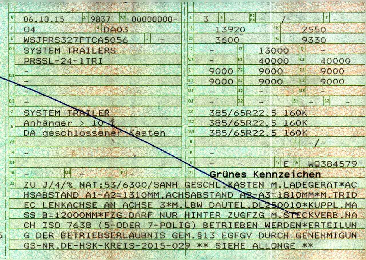 Полуприцеп для перевозки напитков System Trailer PRSSL-24-1-TRI / Ldbw / Lenkachse: фото 46 Полуприцеп для перевозки напитков System Trailer PRSSL-24-1-TRI / Ldbw / Lenkachse: фото 46