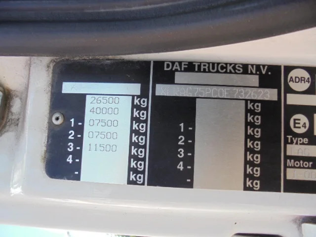 DAF CF 75.250 FAG 250 6X2 в лизинг DAF CF 75.250 FAG 250 6X2: фото 8