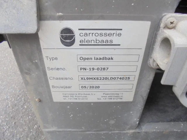 Прицеп бортовой/ Платформа DRACO MXS 220 NL KENTEKEN 1 JAAR APK: фото 6 Прицеп бортовой/ Платформа DRACO MXS 220 NL KENTEKEN 1 JAAR APK: фото 6