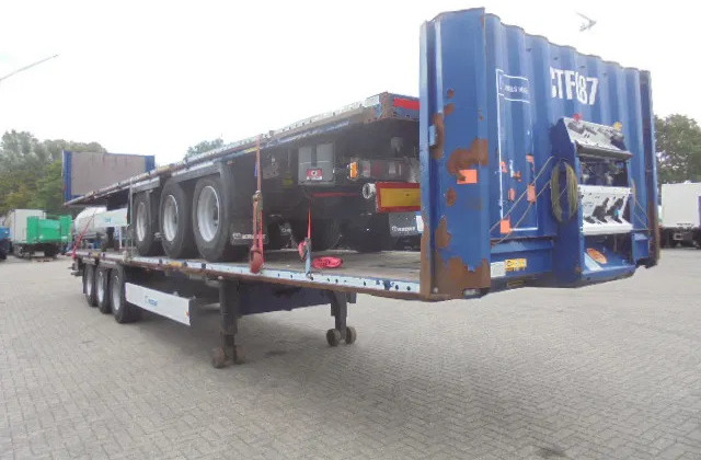 Krone SD RONG GATEN NL TRAILER - Полуприцеп бортовой/ Платформа: фото 3 Krone SD RONG GATEN NL TRAILER - Полуприцеп бортовой/ Платформа: фото 3