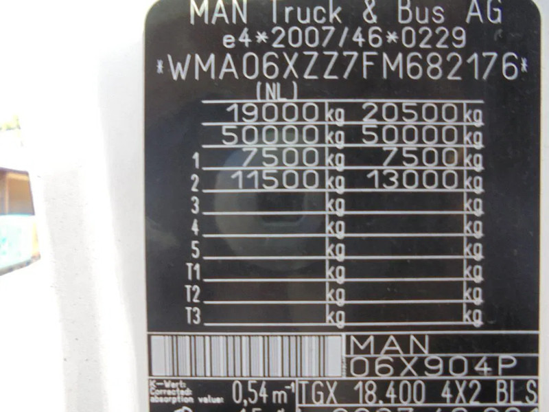 Тягач MAN TGX 18.400: фото 16